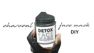 DIY Detoxifying Charcoal Mask with Bentonite Clay [upl. by Lenroc955]