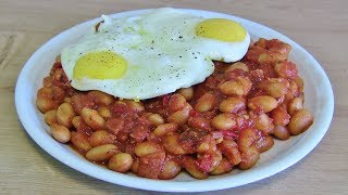 baked Beansgebackene Bohnen mit Speck aus dem BackofenBaked Beans mit Speck [upl. by Aihsaei]