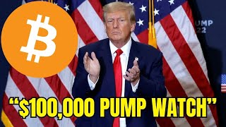 Bitcoin 100000 LIVE Trump Pump Watch [upl. by Papageno666]