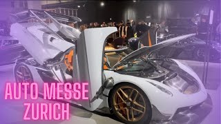 Auto Messe Zürich  DIE GEILSTEN AUTOS DER WELT 🔥😱 VLOG [upl. by Oihsoy]