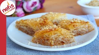 EL AÇMASINI ARATMAYAN PRATİK BAKLAVA  Hazır baklava yufkasından [upl. by Doowrehs]