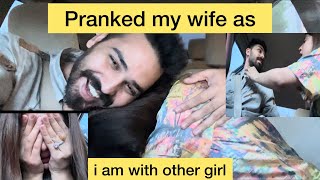 Pranked my wife as i am with other girl  Mj Ahsan  Dr Madiha [upl. by Peggie]