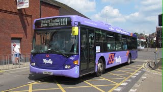 Buses amp Trains at Stoke on Trent amp The Potteries  2021 [upl. by Eibob125]