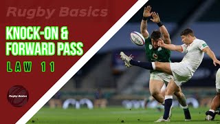 Rugby Basics The Knockon amp Forward Pass [upl. by Ajan]