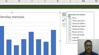 Como mudar a espessura do gráfico no Excel [upl. by Adnoluy745]