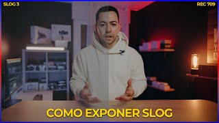 ✅ Como Exponer el SLOG en camaras SONY ALPHA  SONY FX30 slog3 [upl. by Redleh]