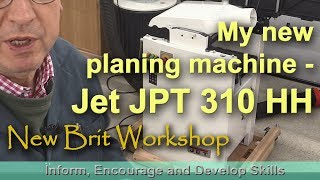 Jet JPT 310 Helical Planer Thicknesser [upl. by Rehpotsyrk]