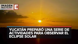 Yucatán es un sitio privilegiado para observar el eclipse solar [upl. by Nabla]