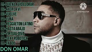 LAS MEJORES CANCIONES DE DON OMAR VOL 1 REGGAETON MIX 2024 [upl. by Nallac]