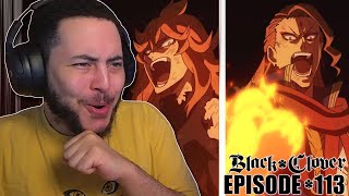 ITS TIME Black Clover Episode 113 Reaction [upl. by Sly]