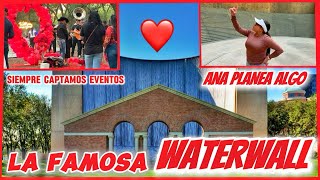 VISITAMOS LA FAMOSA WATERWALL EN HOUSTON PERFECTO LUGAR PARA UNA BUENA FOTO [upl. by Aiuqet]