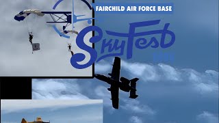 Fairchild Skyfest 2024 Airshow [upl. by Akenaj]