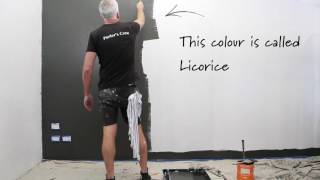 Porters Paints  HOW TO CREATE A CHALKBOARD WALL [upl. by Mattheus]