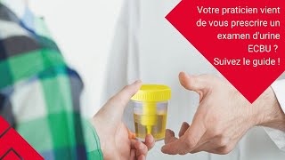 Votre praticien vient de vous prescrire un examen durine ECBU  Suivez le guide [upl. by Ykciv731]