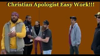 THE CHRISTIAN STREET APOLOGIST SAYS GOD CAME BACK TO SAVE ESAU FROM HIS SINS [upl. by Joshi]