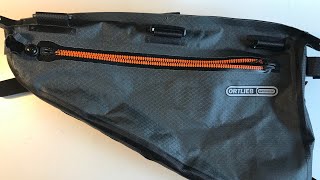 Ortlieb Frame Pack Review Bikepacking bags [upl. by Refinney]