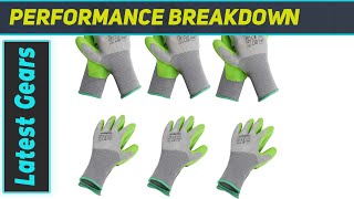 WORKPRO 6 Pairs Garden Gloves Best Gloves for Your Garden Chores [upl. by Ymas44]