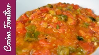 Como hacer pisto casero Receta de salsa casera [upl. by Germann316]