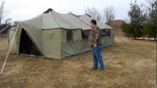 Cabelas Alaknak Tent 13x27 [upl. by Jonna397]