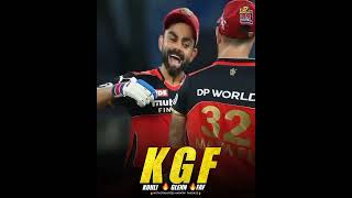 RCB X KGF Style status KGF Dialogue status IPL 2024 [upl. by Claiborne]