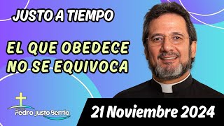 Evangelio de hoy Jueves 21 Noviembre 2024  Padre Pedro Justo Berrío [upl. by Ittam]