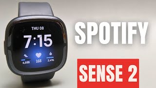 Does Fitbit Sense 2 Have Spotify [upl. by Gayleen]