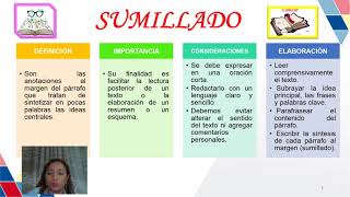 EL SUMILLADO Y EL ESQUEMA NUMÉRICO [upl. by Adnolohs595]