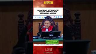 JANGAN SAMPAI RAKYAT SENDIRI YANG BERTINDAK hakim sidangpk kasusvina vinacirebon beritaterkini [upl. by Anzovin329]