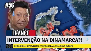 INTERVENÇÃO NA DINAMARCA  Hearts of Iron IV  Millenium Dawn A Modern Day Mod  France 56 [upl. by Ettevi]