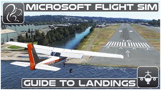 Tutorial 8  Landing  Microsoft Flight Simulator [upl. by Aneras]