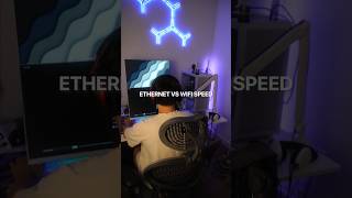 Ethernet vs WiFi speed test [upl. by Iarised]