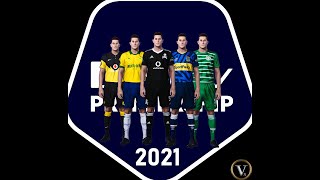 DSTV Premiership Team Kits Pes 2021 preview [upl. by Ahseenyt181]