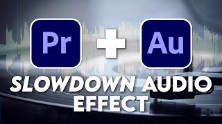 Turntable Slowdown Audio Effect in Premiere Pro and Audition shorts [upl. by Olivero]