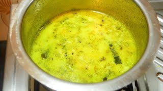 महाराष्ट्रीयन दही कढ़ी  Maharashtrian Dahi Kadhi  Dahi Kadhi in marathi  Kadhi Recipe [upl. by Yhtomit]