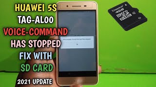 Huawei 5S TAGAL00 Flashing Dload Firmware with SD Card Fix VoiceCommand Has Stopped [upl. by Bree296]