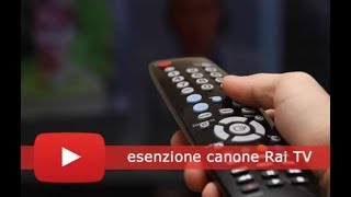 Canone Rai 2018 Modulo di esenzione entro il 31 gennaio 2018 [upl. by Aidyl474]