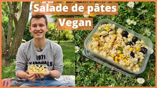 Recette Vegan  Salade de pâtes pimprenelle et jeta [upl. by Emilee]