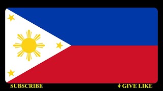 Ang pambansang awit Pilipinas The national anthem of the Philippines 菲律宾国歌 Lagu kebangsaan Filipina [upl. by Christine]