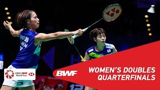 QF  WD  FUKUSHIMAHIROTA JPN 1 vs STOEVA GSTOEVA S BUL 8  BWF 2019 [upl. by Gnoc]