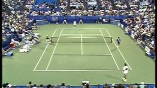 US Open 1988 F Wilander vs Lendl 37 [upl. by Ettolrahc]