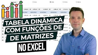 Criar Tabela Dinâmica com Funções de Matrizes Dinâmicas no Excel [upl. by Ronacin]