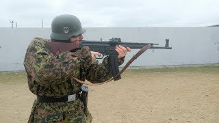 Shooting the Sturmgewehr StG 44 and P38 [upl. by Allix327]