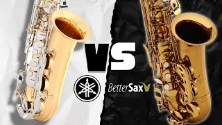 Yamaha YAS26 vs BetterSax EAS112  Student Alto Saxophone Comparison [upl. by Aneelad]