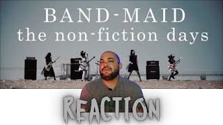 BandMaid  The NonFiction Days Official Music Video REACTION [upl. by Rosalynd]