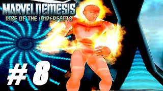 Marvel Nemesis Rise of the Imperfects Walkthrough No Commentary PART 8  Human Torch [upl. by Doble]