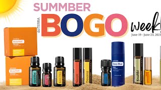 doTERRA Summer 2023 Bogo Week Buy One Get One Free [upl. by Merrie]