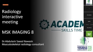 Radiology Interactive Meeting MSK IMAGING 8 [upl. by Wichern779]