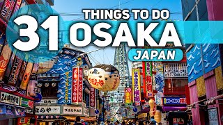 Best Things To Do in Osaka Japan 2024 4K [upl. by Alludba12]