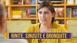 Rinite sinusite e bronquite  Elnara Negri [upl. by Lleddaw353]