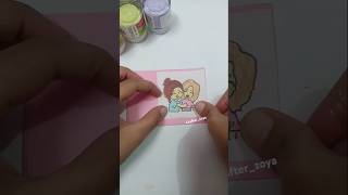 Diy card for sister 🍂🌍 sistagoals craftideas crafterzoya ytshort trendingshorts viralshort [upl. by Lundin]